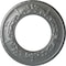 Ekena Millwork Salem Ceiling Medallion (Fits Canopies up to 7 1/8"), 13 1/4"OD x 7 1/8"ID x 7/8"P, Platinum CM13SAPLS - alternate 1